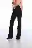 Resim Siyah Yüksek Bel Palazzo Jeans