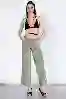 Resim Normal Bel Wide Leg Kargo Pantolon