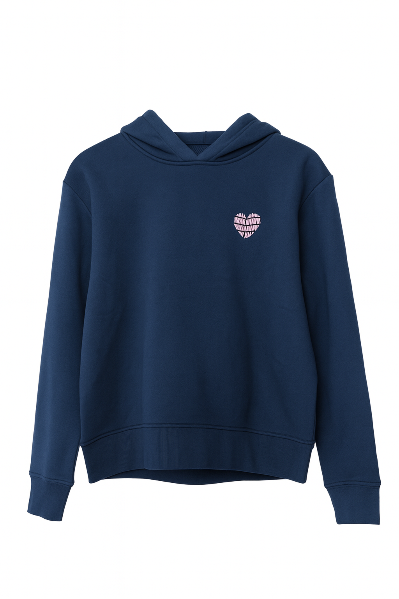 Resim Oversize Kapüşonlu Kadın Sweatshirt