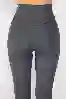 Resim Gri Yüksek Bel Sporcu Taytı