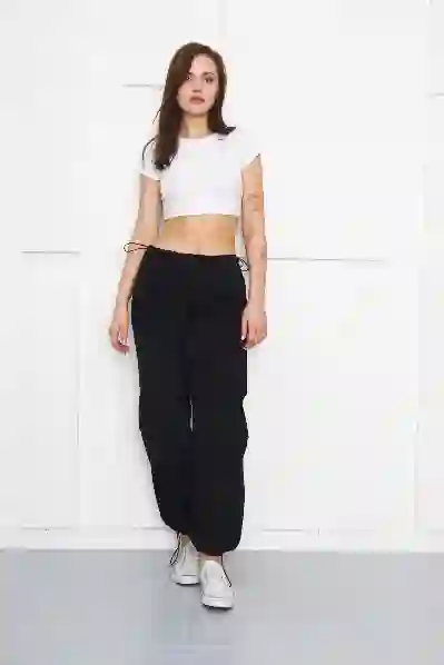 Resim Stoperli Kargo Paraşüt Pantolon