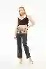 Resim Varaklı Kadın Pantolon