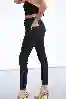 Resim Siyah Yüksek Bel Skinny Jeans