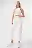 Resim Beyaz Yuksel Bel Mom Jean
