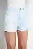 Resim Buz Mavisi Mini Kot Şort