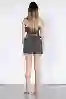 Resim Antrasit Mini Kot Etek