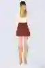 Resim Kiremit Fitilli Kadife Mini Etek