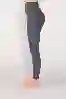 Resim Gri Yüksek Bel Sporcu Taytı