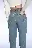 Resim Mavi Yüksel Bel Slim Fit Mom Jeans