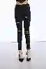 Resim Siyah Yüksek Bel Skinny Jeans