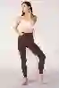 Resim Kahverengi Yüksek Bel Sporcu Taytı