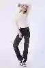 Resim Yüksek bel straight jeans