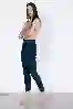 Resim Lacivert Yüksek Bel Mom Jeans