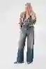 Resim Yuksek Bel Ekstra Wide Leg Jean