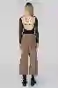 Resim Kahverengi Stoperli Kargo Paraşüt Pantolon