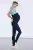 Resim Lacivert Slim Fit Hamile Pantolon
