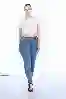 Resim Büyük Beden Yüksek Bel Skinny Jeans