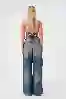 Resim Yuksek Bel Ekstra Wide Leg Jean