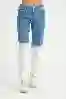 Resim Yüksek Bel Mom Jeans