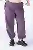 Resim Büyük Beden Mor Stoperli Kargo Paraşüt Pantolon