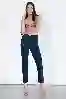 Resim Lacivert Yüksek Bel Mom Jeans