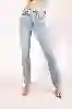 Resim Yüksek Bel Kemer Detay Straight Jeans